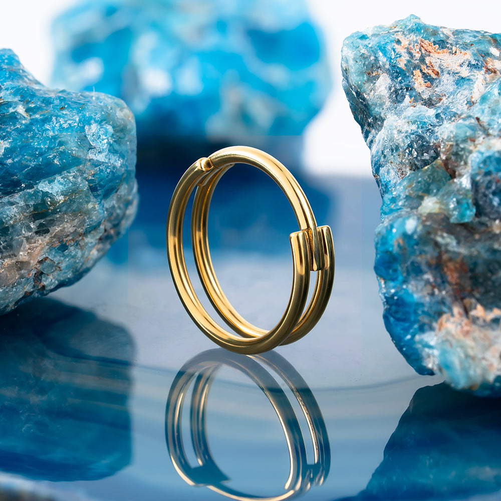 Simple Yan Hinged Segment Ring 1.2 (16 G)