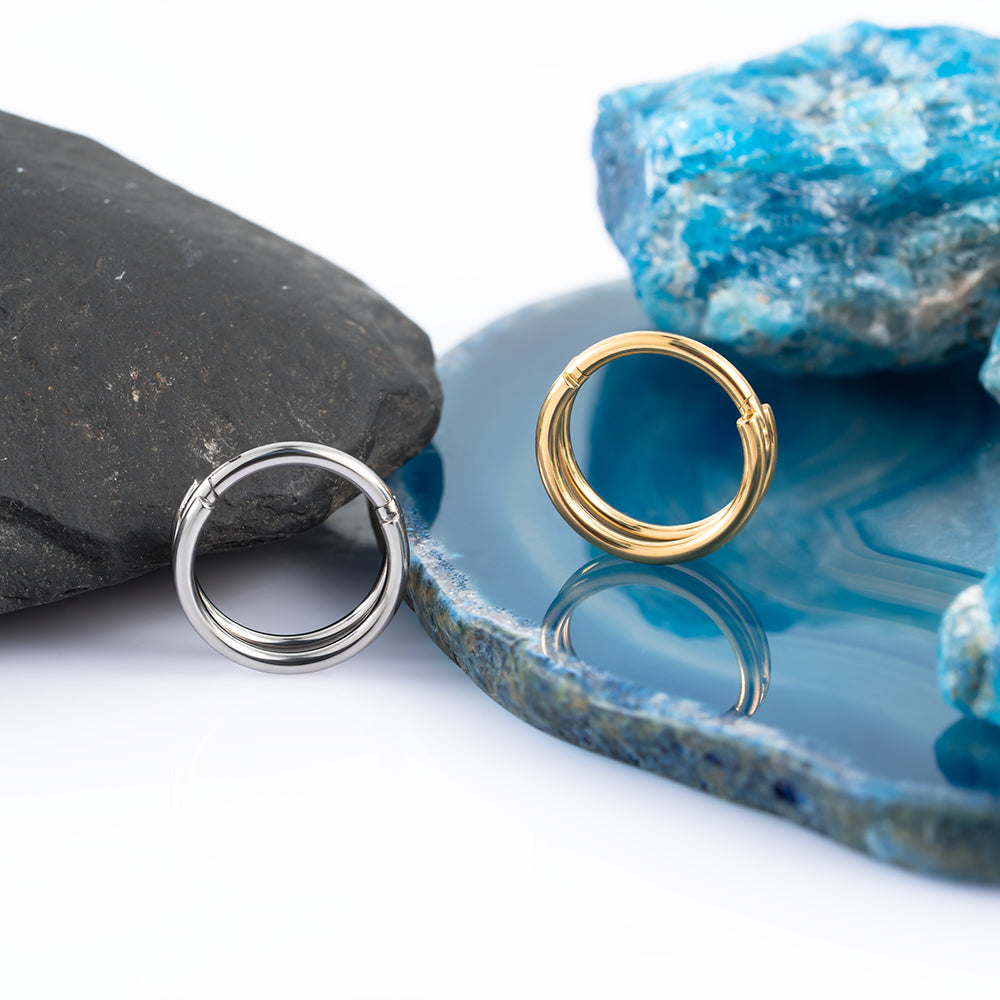 Simple Yan Hinged Segment Ring 1.2 (16 G)