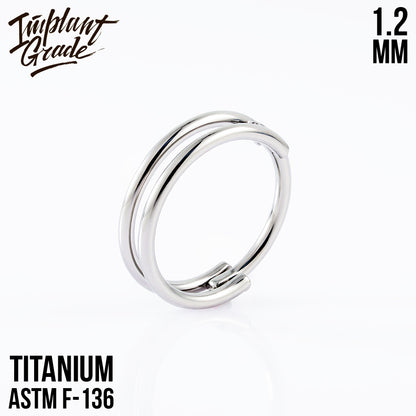 Simple Yan Hinged Segment Ring 1.2 (16 G)