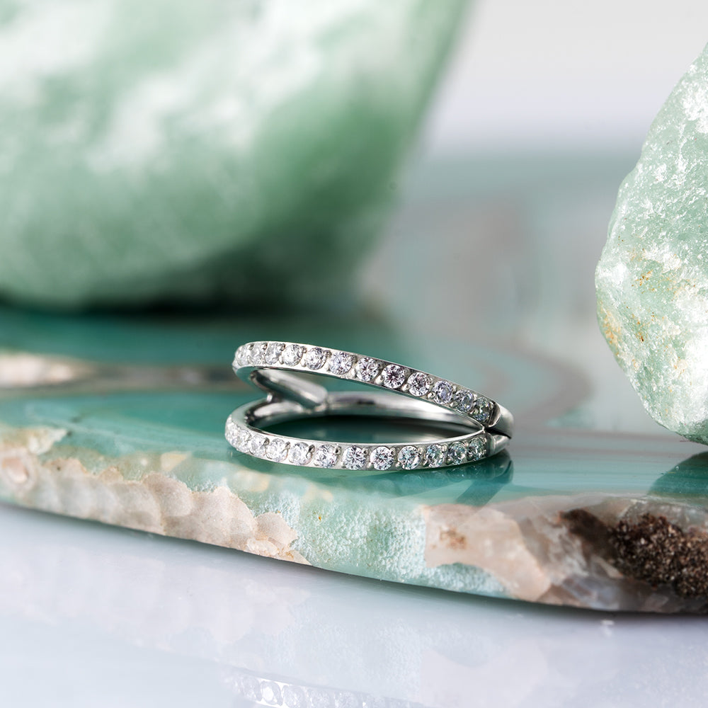 Smile Hinged Segment Ring 1.2 (16 G)