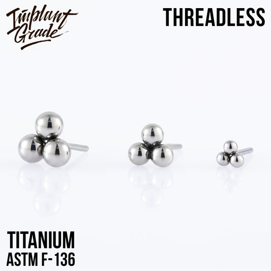 Threadless trinity top