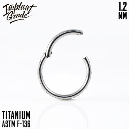 Twilight Hinged Segment Ring 1.2 (16 G)