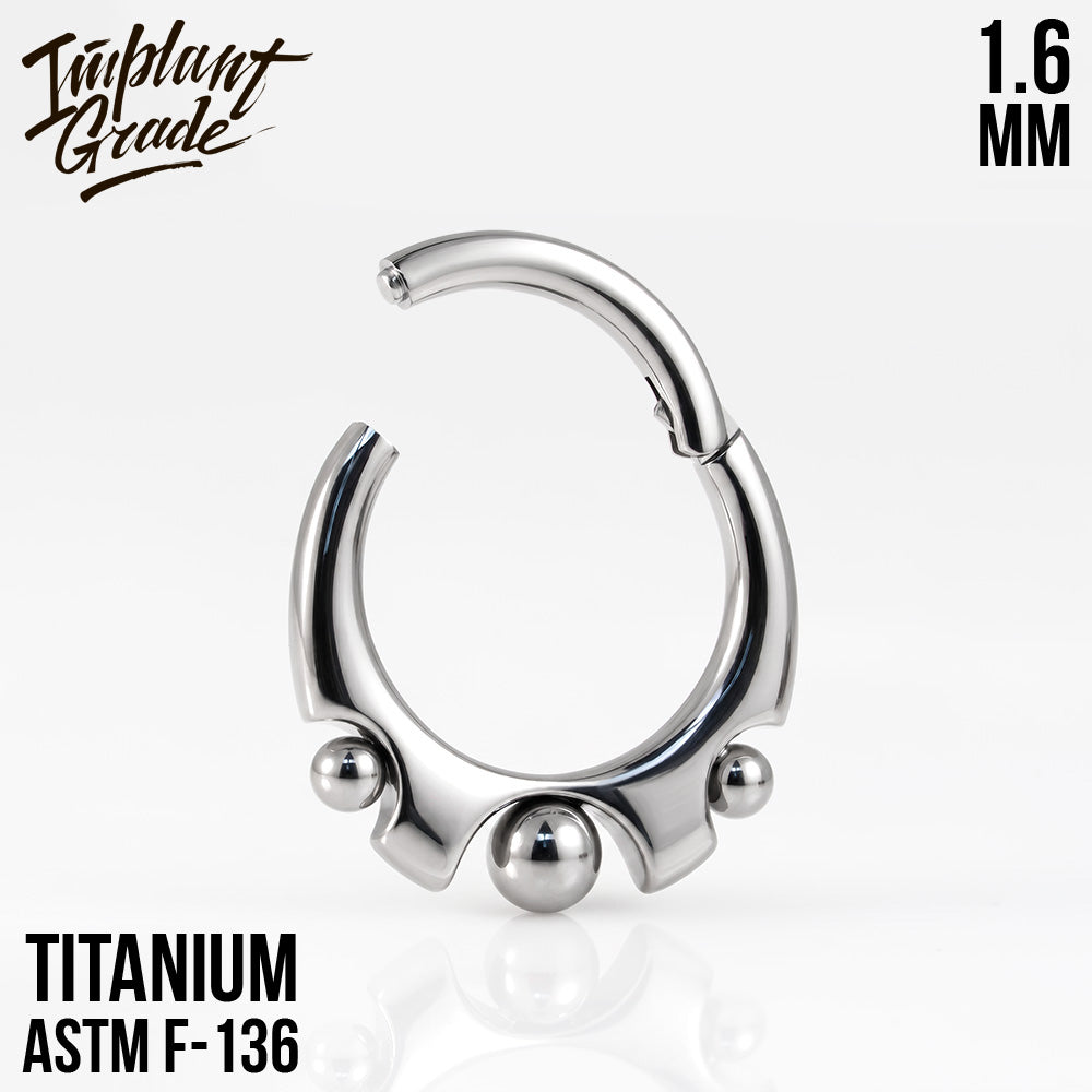 Luisa Hinged Segment Ring 1.6 (14 G)