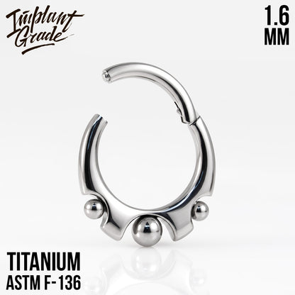 Luisa Hinged Segment Ring 1.6 (14 G)