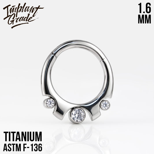 Marta Hinged Segment Ring 1.6 (14 G)