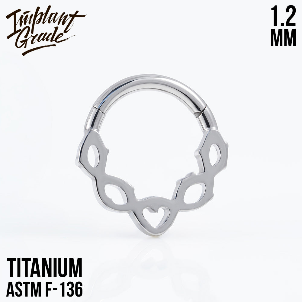 Wreath Hinged Segment Ring 1.2 (16 G)