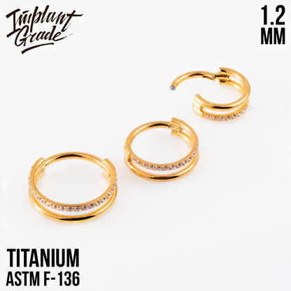 Yan Hinged Segment Ring 1.2 (16 G)
