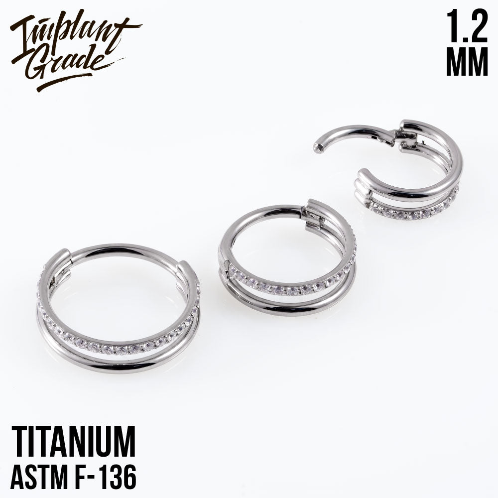 Yan Hinged Segment Ring 1.2 (16 G)
