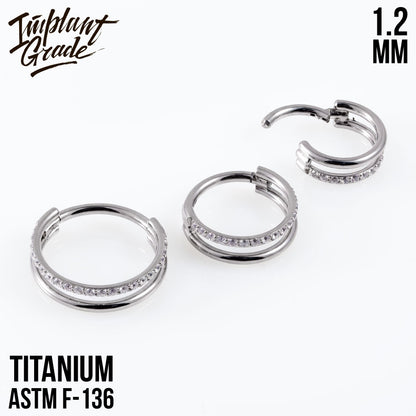 Yan Hinged Segment Ring 1.2 (16 G)