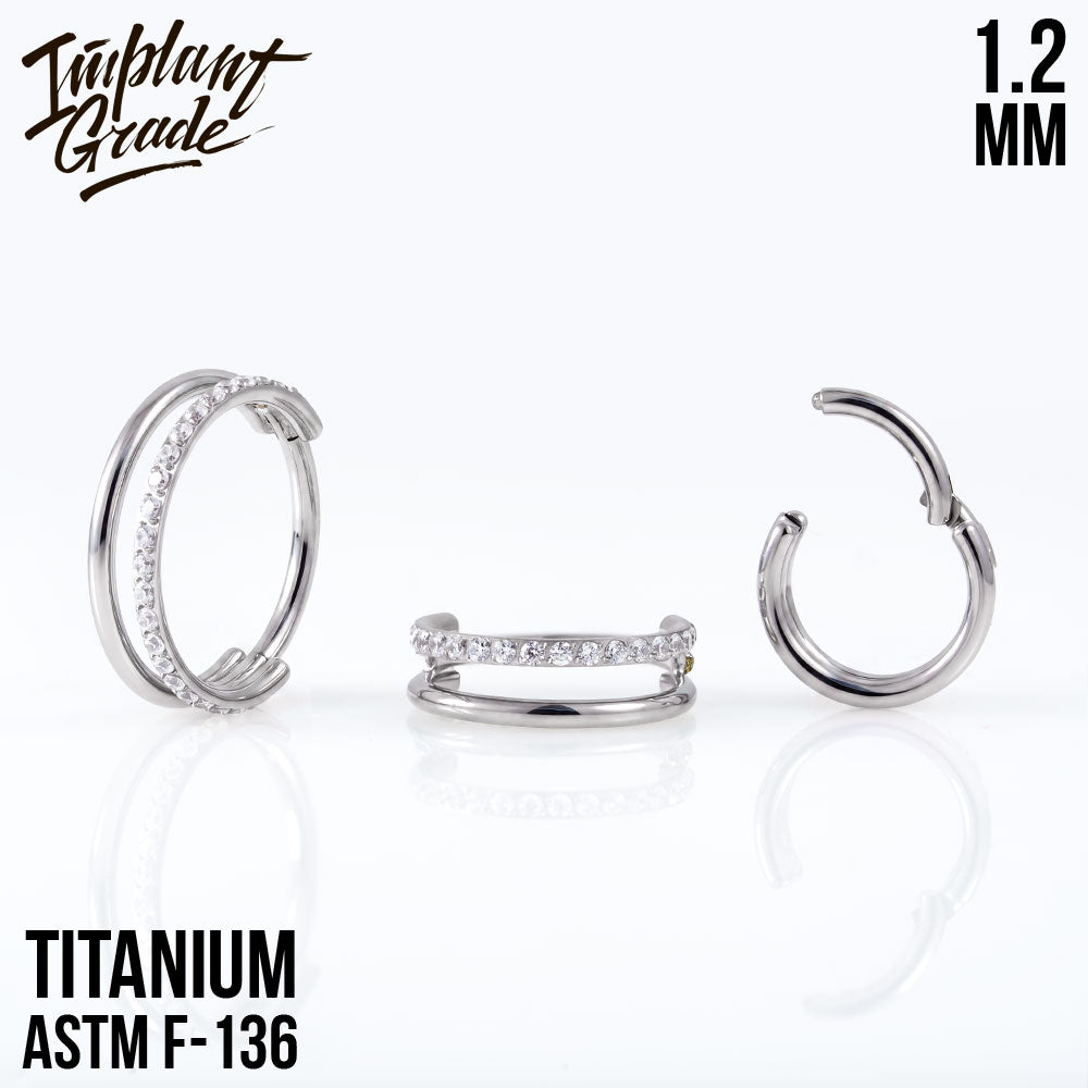 Yan Hinged Segment Ring 1.2 (16 G)