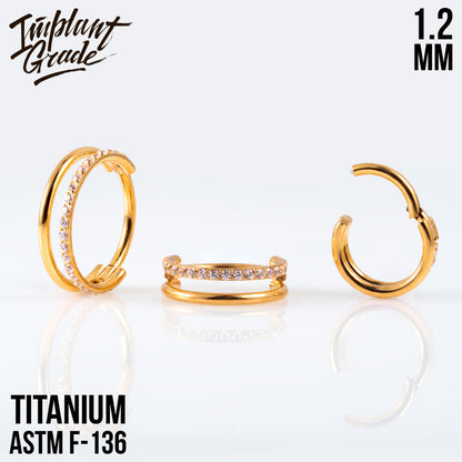Yan Hinged Segment Ring 1.2 (16 G)