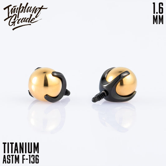 Three prong set ball top 1.6