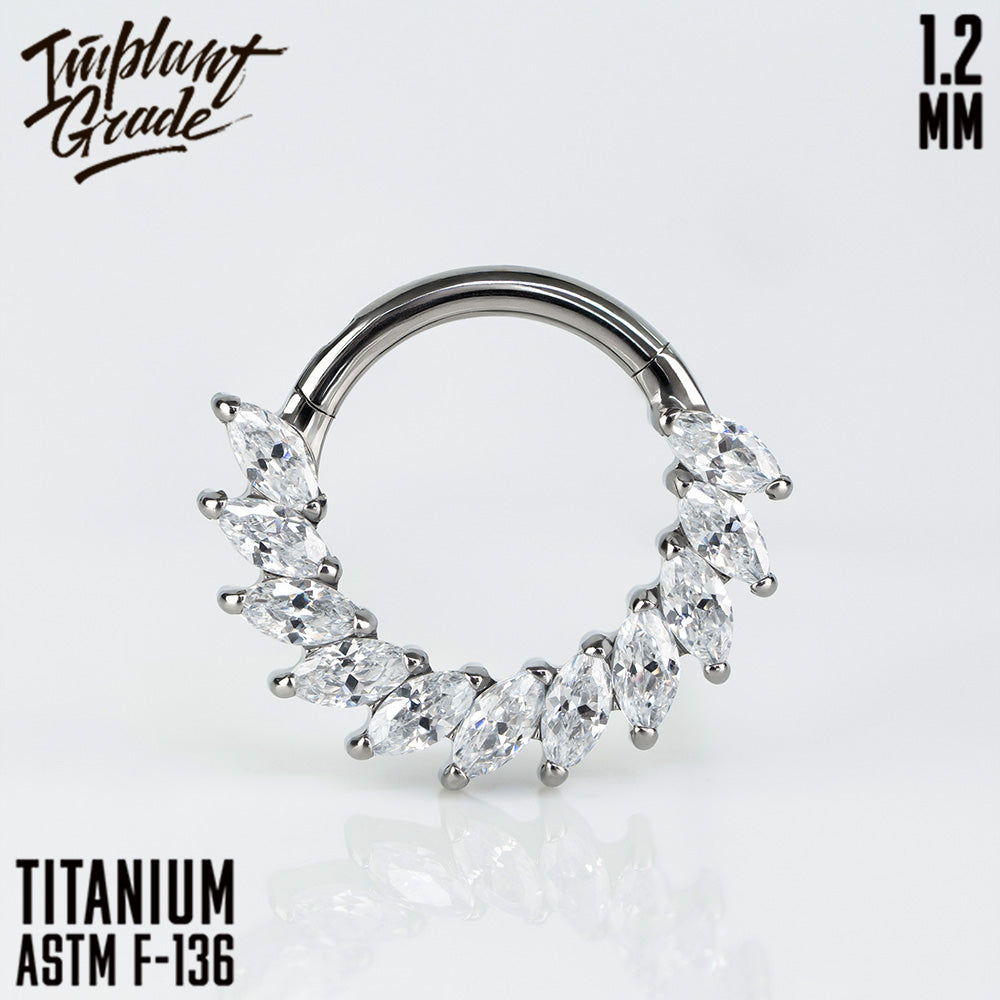 Barbara Hinged Segment Ring 1.2 (16 G)