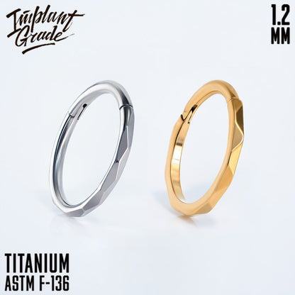 Edge Hinged Segment Ring 1.2 (16 G)