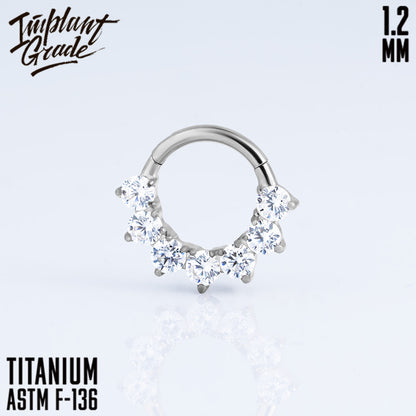 Moana Hinged Segment Ring 1.2 (16 G)