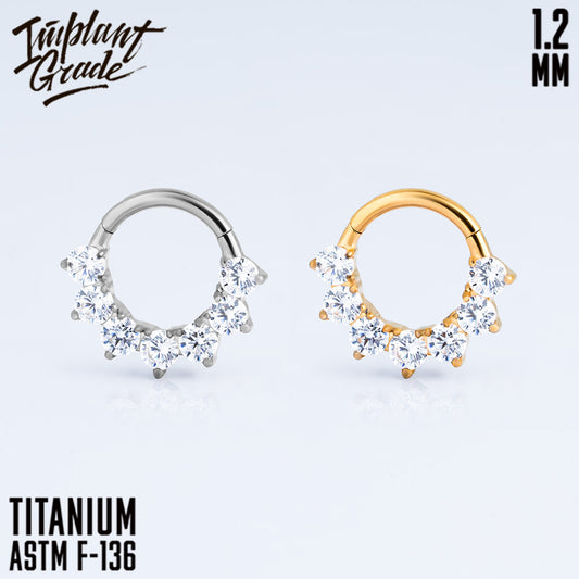 Moana Hinged Segment Ring 1.2 (16 G)