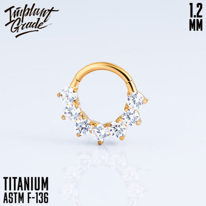 Moana Hinged Segment Ring 1.2 (16 G)
