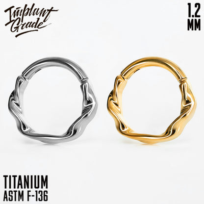 River Hinged Segment Ring 1.2 (16 G)