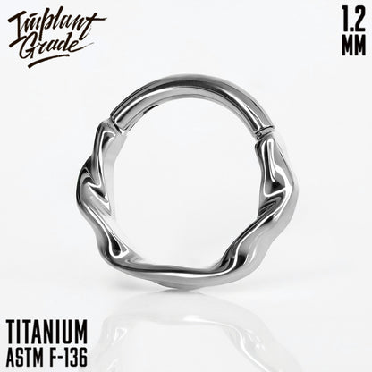 River Hinged Segment Ring 1.2 (16 G)