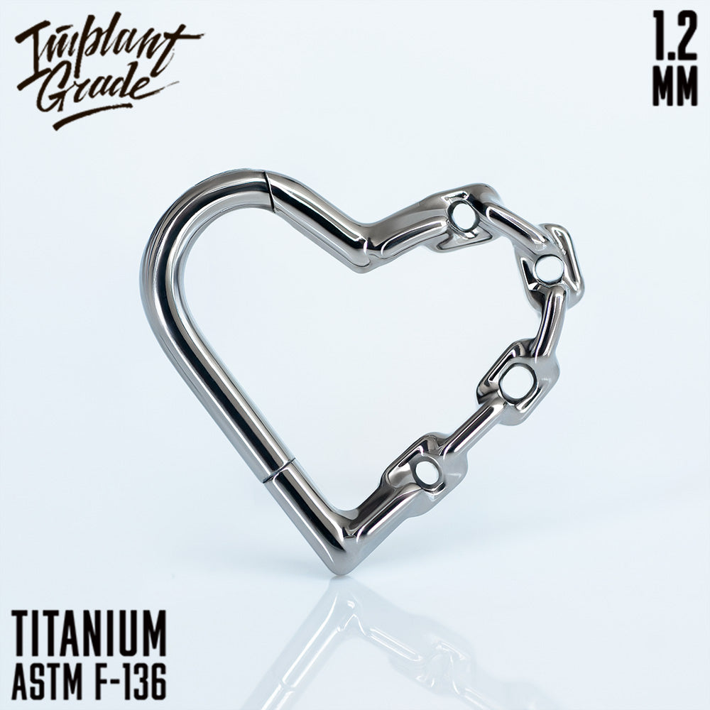 Love Link Hinged Segment Ring 1.2 (16 G)