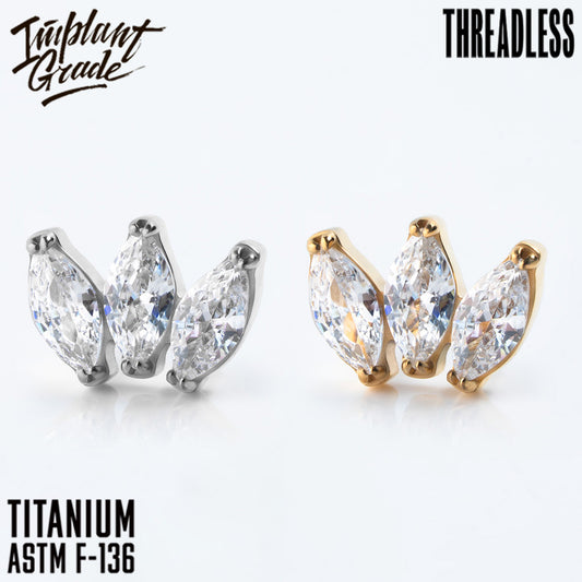 Threadless Marquise vol.2 Cluster