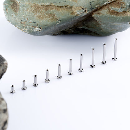 Labret post MINI 1.2 (16 G) base 2.5 mm