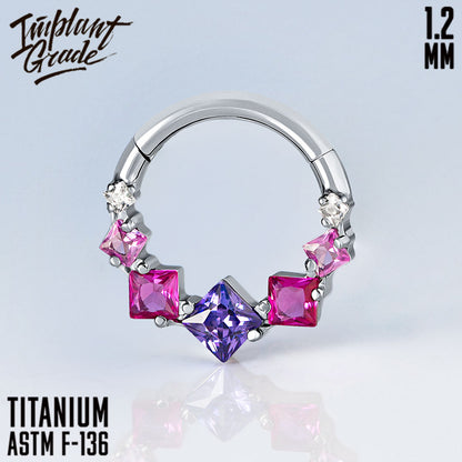 Cube Hinged Segment Ring 1.2 (16 G)