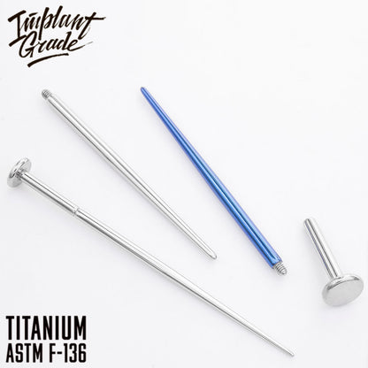 Threaded pin taper