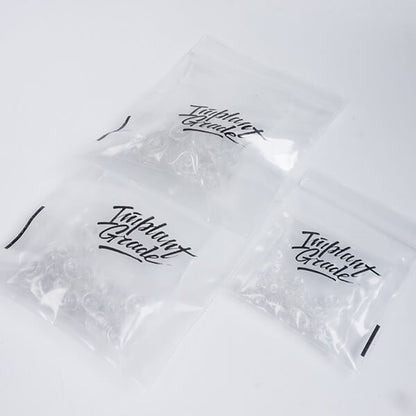 No bump silicon piercing discs (100pcs bag)
