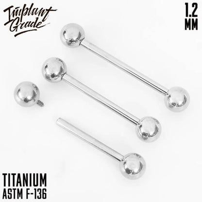 Bar 1.2 (16 G) balls 4 mm