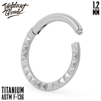 Geometry Side Hinged Segment Ring 1.2 (16 G)