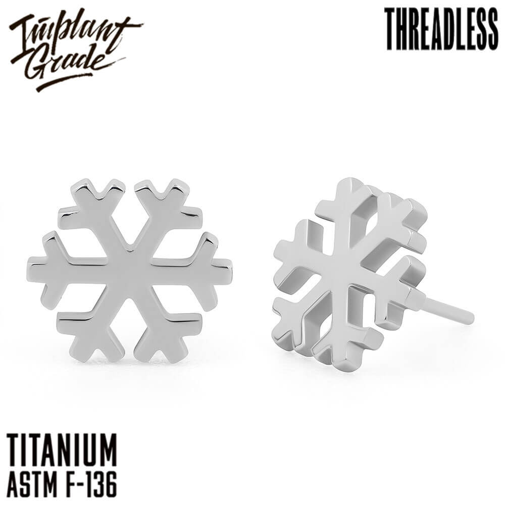 Threadless B snowflake top