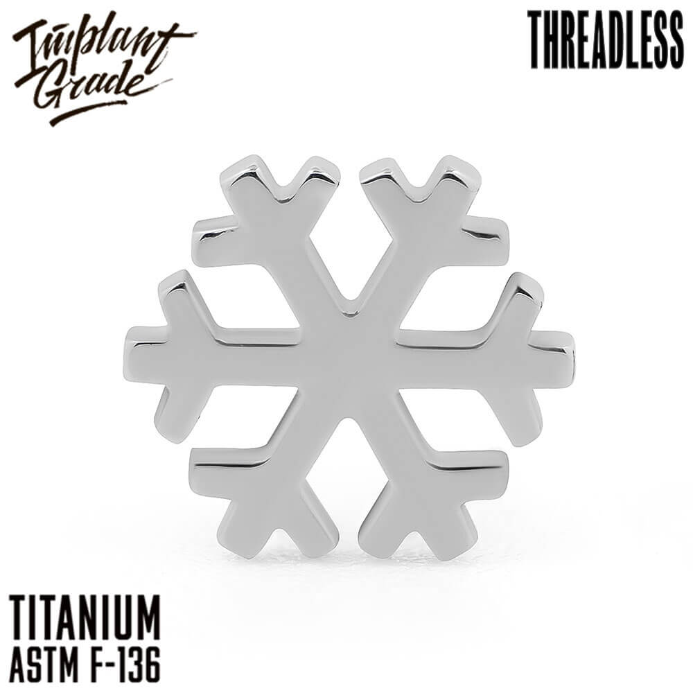 Threadless B snowflake top