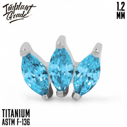 Marquise Blue Zircon vol. 2 Cluster 1.2