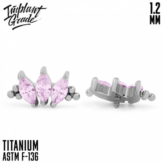 Marquise vol. 2 Bead Pink Cluster 1.2