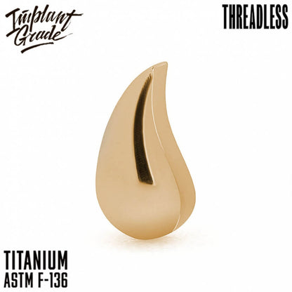 Threadless Gold Comma 3 D top
