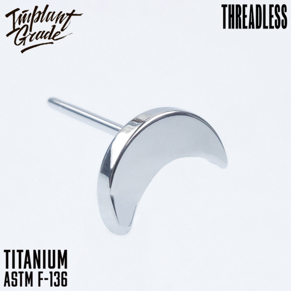 Threadless half moon top