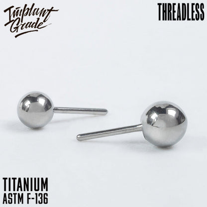 Threadless ball top