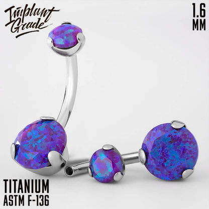52 Diamond cut Banana Opal 1.6 (14 G)