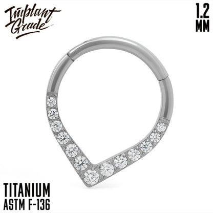 Drop Hinged Segment Ring 1.2 (16 G)