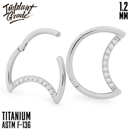 Moon Hinged Segment Ring 1.2 (16 G)