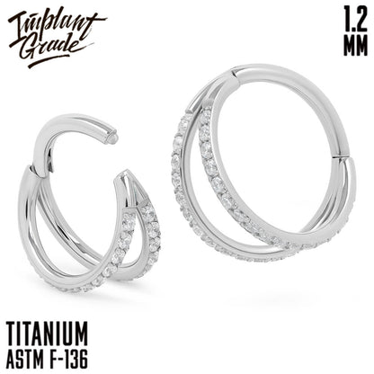 Smile Hinged Segment Ring 1.2 (16 G)