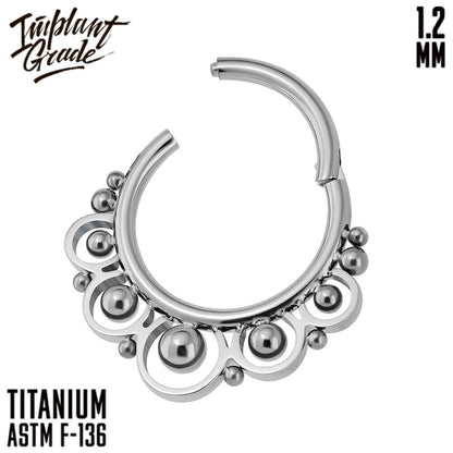 Blanka Hinged Segment Ring 1.2 (16 G)