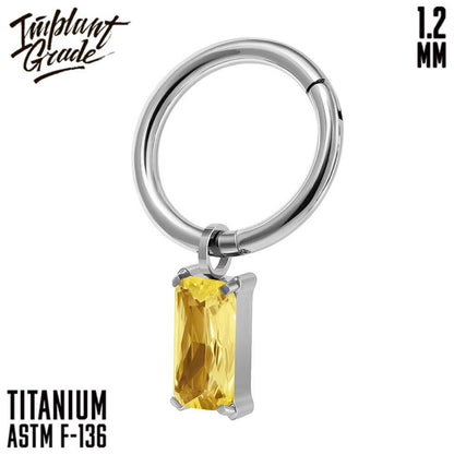 Square Hinged Segment Ring 1.2 (16 G)