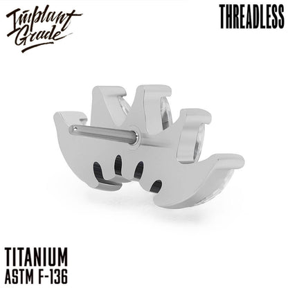 Threadless 5 Stones Marquise Cluster