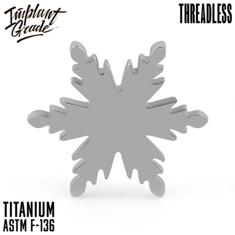 Threadless E snowflake top