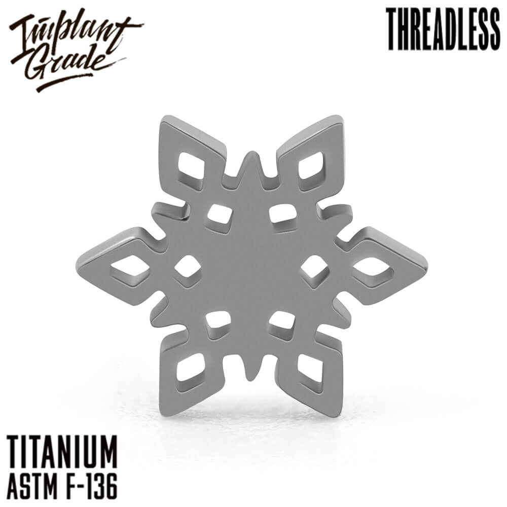 Threadless F snowflake top
